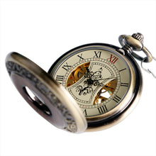 Retro Luxury Wood Pocket Watch