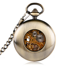 Retro Luxury Wood Pocket Watch