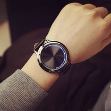 Touch screen LED watches