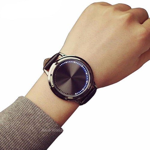 Touch screen LED watches