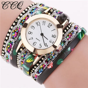 CCQ Multicolor Bracelet Watch
