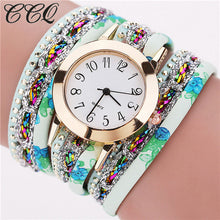 CCQ Multicolor Bracelet Watch