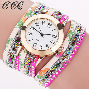 CCQ Multicolor Bracelet Watch