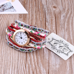 CCQ Multicolor Bracelet Watch