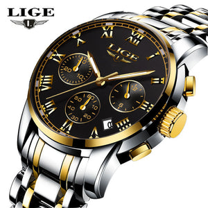 LIGE Multifunction Quartz Watch