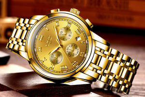 LIGE Multifunction Quartz Watch