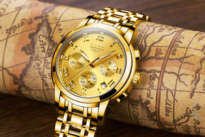 LIGE Multifunction Quartz Watch