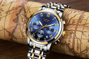 LIGE Multifunction Quartz Watch