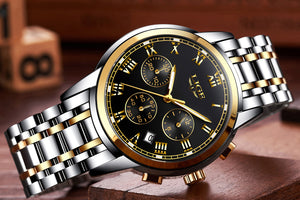LIGE Multifunction Quartz Watch